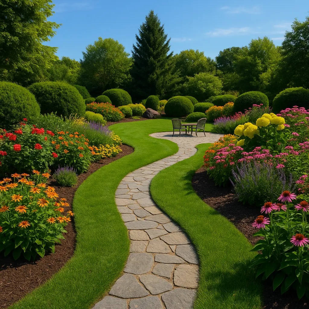 Team Designing a Garden
