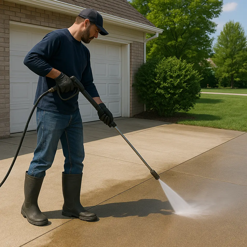 Driveway & Sidewalk Cleaning